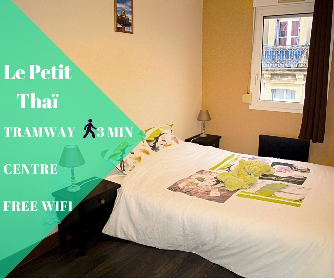 Au Petit Thai - T2 Avec Balcon - Montpellier Centre Apartment Luaran gambar
